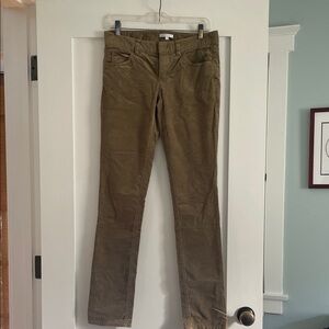 Vince Corduroy Slim Cut Brown Trousers